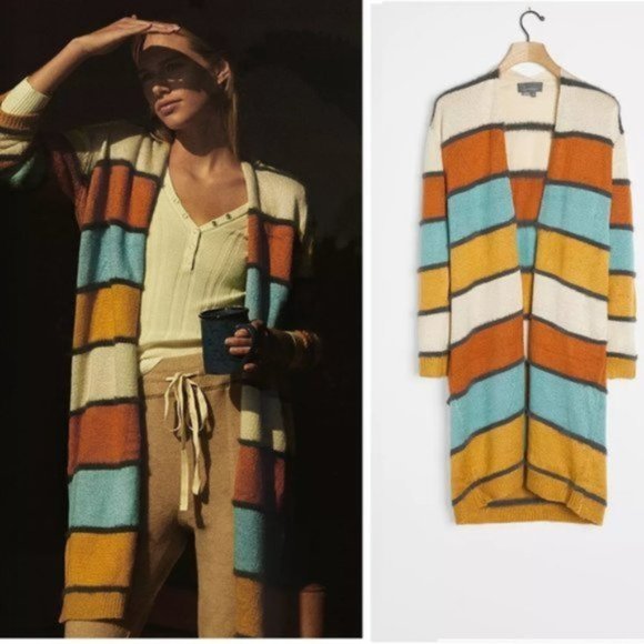 Anthropologie Sweaters - NEW Anthropologie Viviette Knit Cardigan